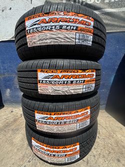 4 NEW TIRES ARROYO 185/60/15