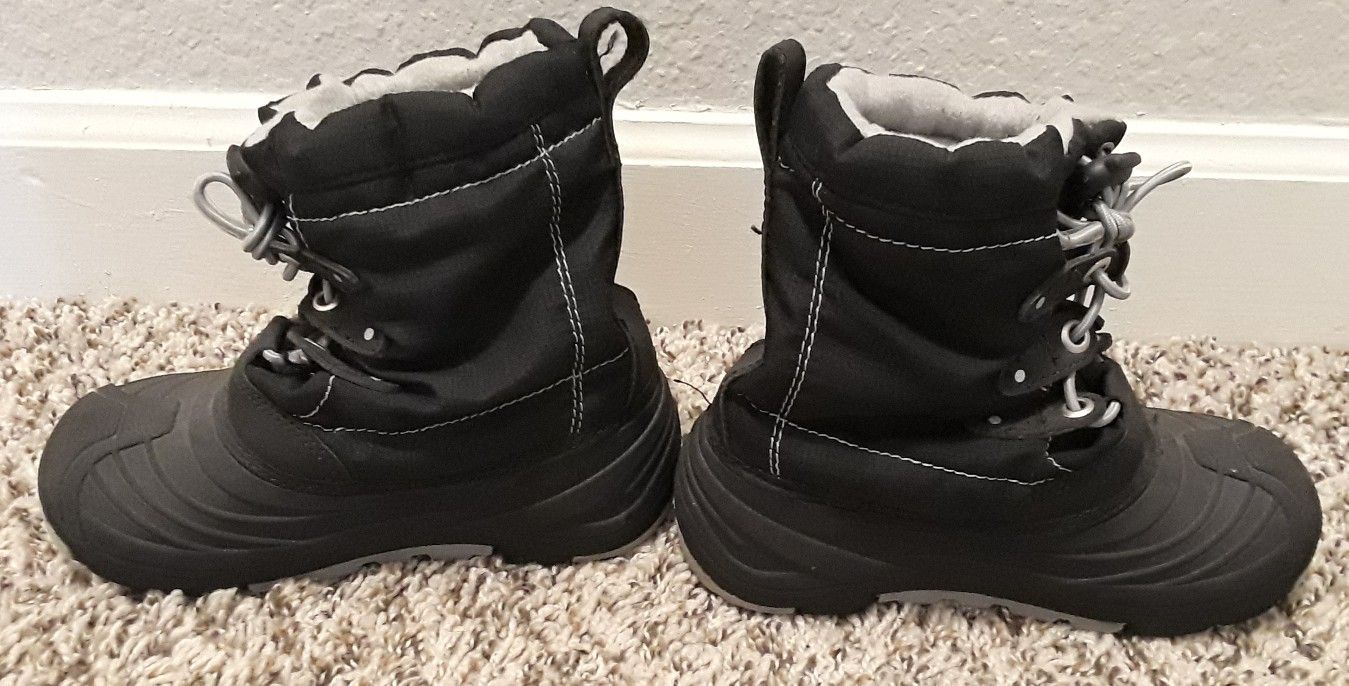 Toddler/Kids Cherokee Thermolite Black snow boots - Size 11/12
