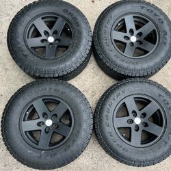 16 Inch Jeep Wheels And Tires 5x114.3 Or 5x4.5 