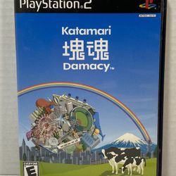 Katamari Damacy (Sony PlayStation 2, 2004) PS2 No Manual Clean 