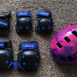 Kids Safety Pads and Helmet