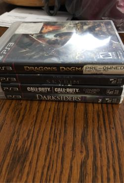 5 ps3 games