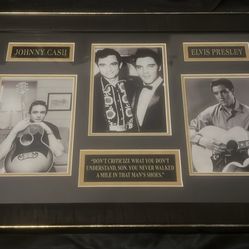 Johnny cash/ Elvis Presley original photo
