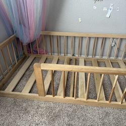 Toddler Floor Bed Frame 