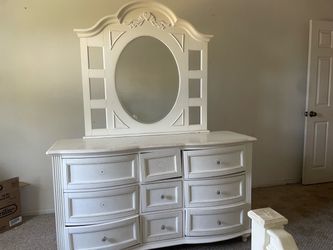 FREE full size bed and dresser with twin mattress