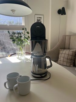 Crops Katy 600 silver Art collection thermal Kara coffee maker Crops KT600 silver Art collection thermal Kara coffee maker