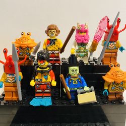 Monkeys Minifigures Sun Wukong Collectibles | New Custom LEGO Compatible Toy