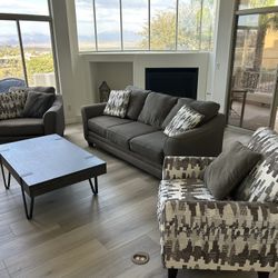 4 Piece Living Room Set