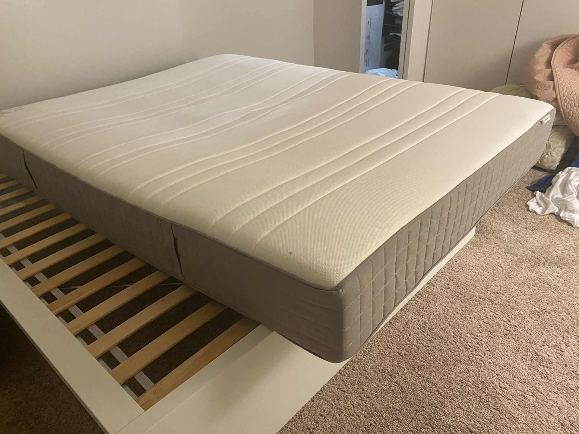 IKEA queen bed mattress (without bed frame)