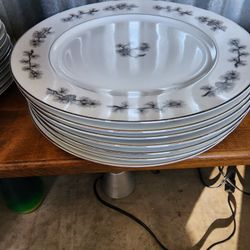 Empress China Silver Cone Pattern 