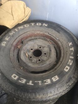 4 classic wheels of a 1968 firebird