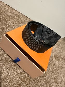 Louis Vuitton Damier Graphite Belt