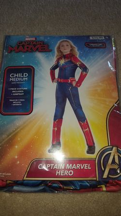 Brand new girls Captain Marvel Hero