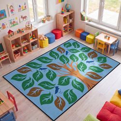 Drydiet Classroom Rug 11.8 X 6.6 Ft school rug