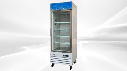 NSF One glass door freezer SS door D368BMF
