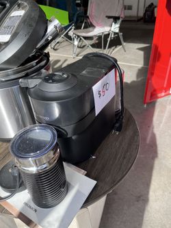 Nespresso Coffee Pot And Foamed