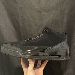 Jordan 3 Black Cat 2025 Size 14