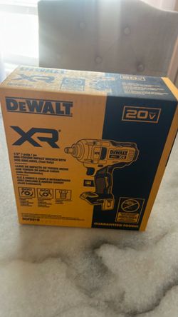 Dewalt XR 1/2” high torque impact