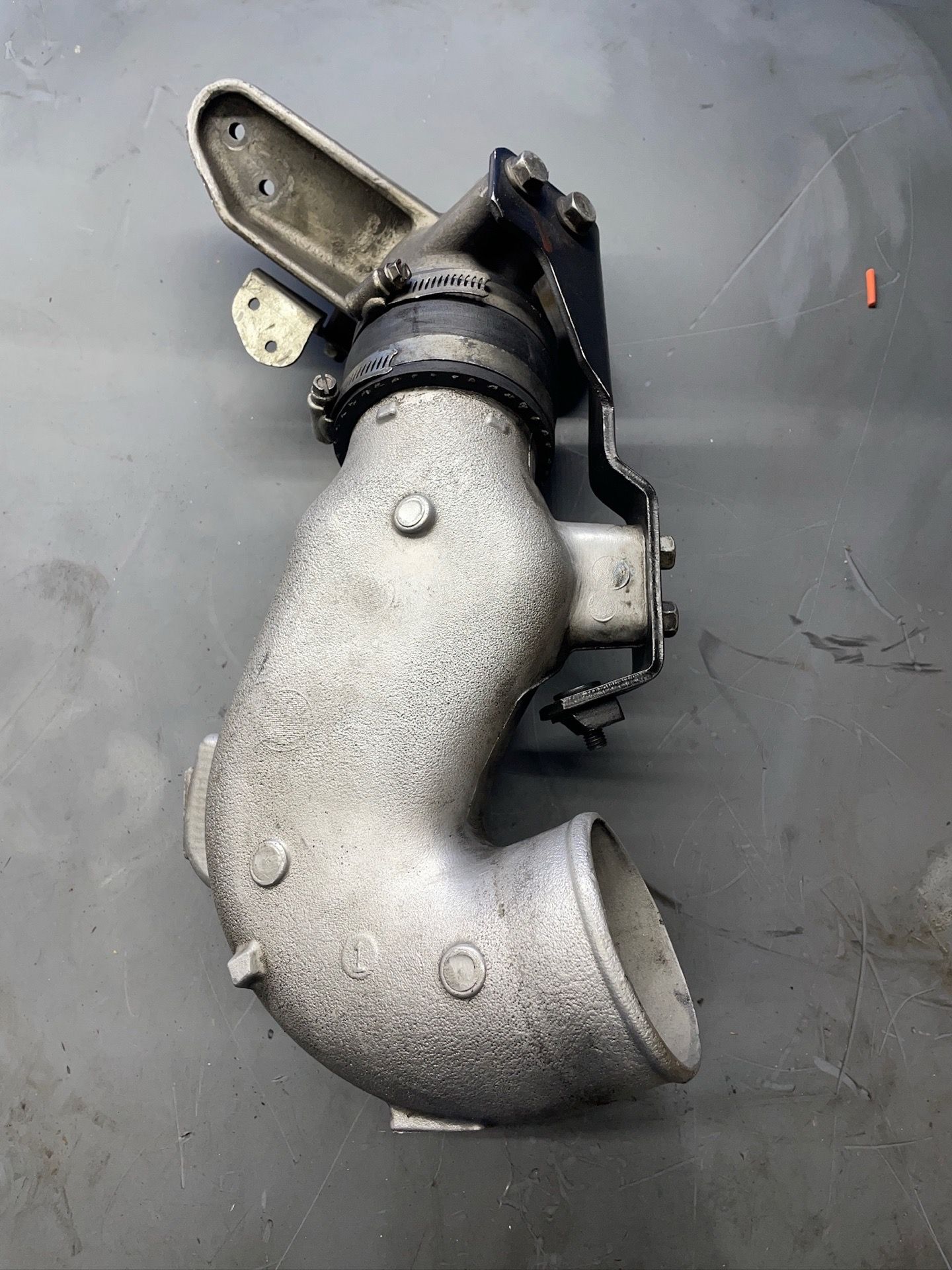 Mitsubishi Fuso Air Intake Tubing Used IVECO Air Pipe Duct (contact info removed)98/SKU 70241