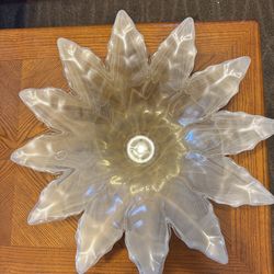 Murano Italian blown glass bowl