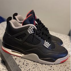 Jordan 4 Retro Black/Fire Red Cement 