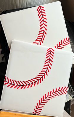 Baseball Scrapbooks Leather Door Pick Up Only