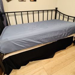 Twin Trundle Bed /  2 Free Mattresses ONLY 200 For Everything 