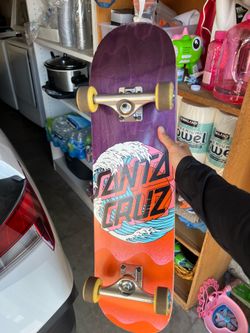 Santa Cruz skateboard with independent trucks