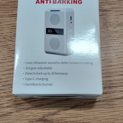 **Ultrasonic Anti-Barking Device**