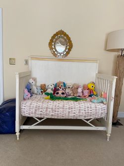 Restoration Hardware Baby & Child Bellina Convertible Crib White