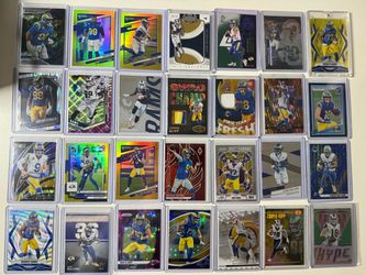 Los Angeles Rams cards - numbered, patches, refractors