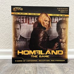 Homeland The Game Board Game 3-6 Players 