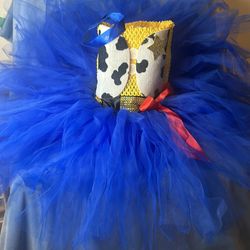 Toy Story Jessie handmade diy tulle tutu costume dress