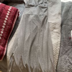 Sliver Sparkly Dress