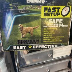 Friendly Pet Products Wireless Dog Containment System