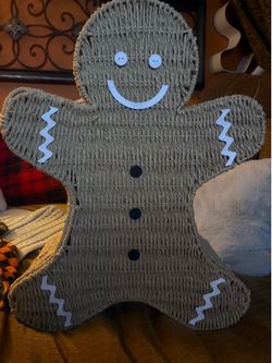 Gingerbread storage basket