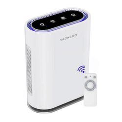 Fithood VACASSO Air Purifier for Home Large Room with True HEPA Air Filter 7 UV Light Sanitizer