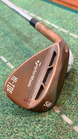 TaylorMade Hi-Toe 58° LEFTY Lob Wedge – Dynamic Gold S200