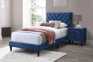 Twin bed frame with mattress