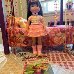 American Girl Doll Ashlyn Wellie Wishers