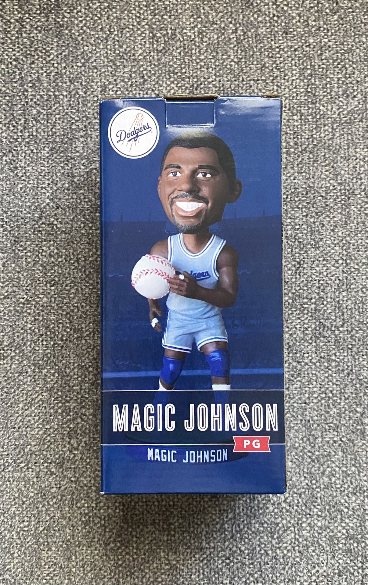 Magic Johnson Bobblehead Los Angeles Dodgers SGA 9/2/2014 * New in Box