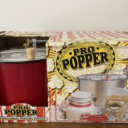 Brand New Stovetop Popcorn Popper In Red