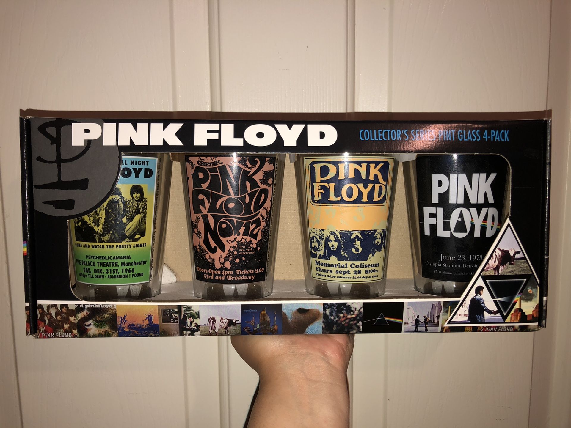 Pink Floyd Pint Glasses Set