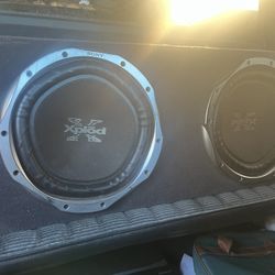 2 12” Kenwood Subwoofers