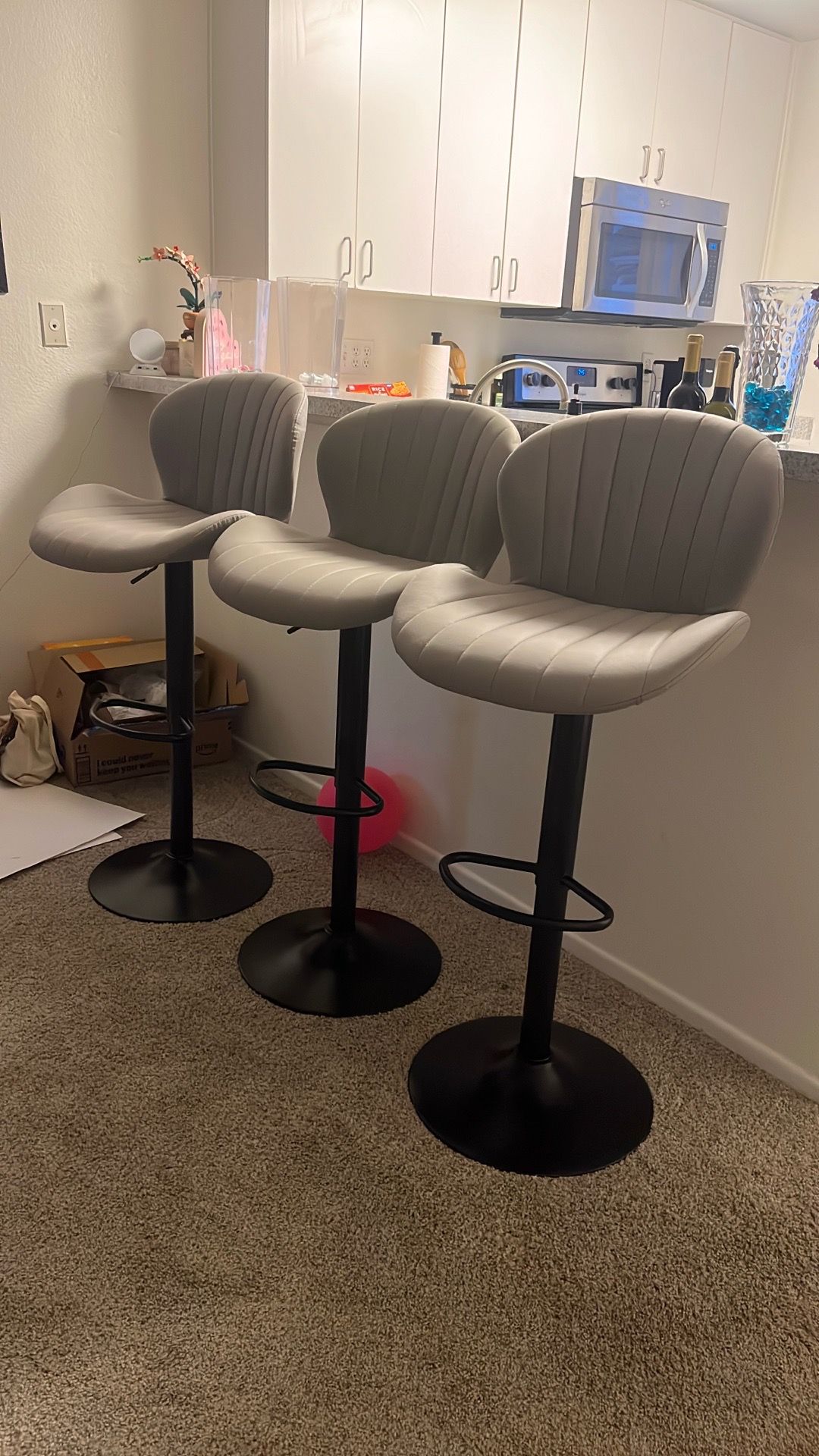 Bar stools - Set of 3