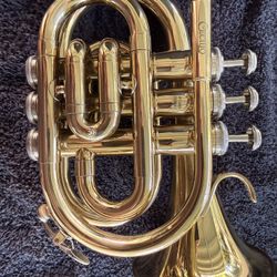 Trumpet. Cecilio PT-280 Pocket Trumpet