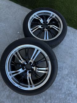 2 Tires With Rims
