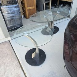 Glass Coffee Table And End Table $100 OBO
