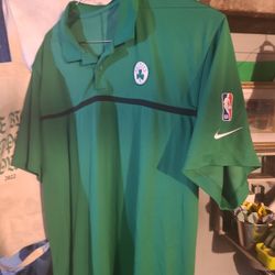 Celtics NBA Golf Polo SIZE Xl