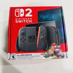 Brand New (unopened) Nintendo Switch 2 Console + Mario Kart World Bundle
